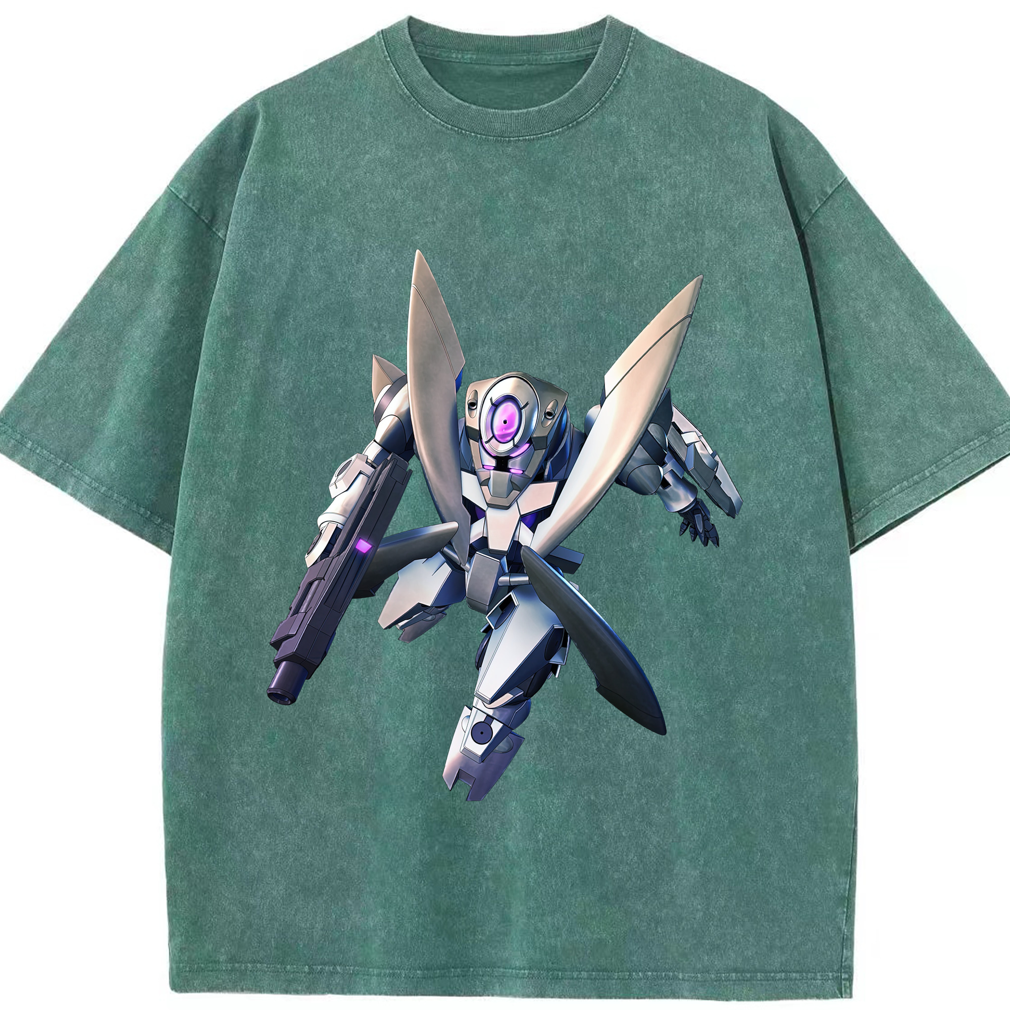 （画像用） 機動戦士ガンダム Mobile Suit Gundam 綿100% ヴィンテージ風 半袖Tシャツ（フロントプリント）